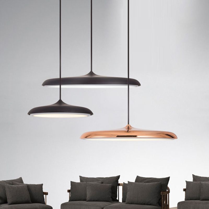 Disque 24W Disc Lights Hanging Macaroon Nordic Style Metal 1 Light Pendant Lightture