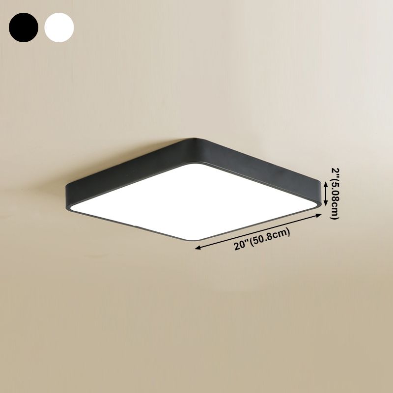 Luces montadas en el techo LED del accesorio de iluminación del techo del montaje rasante de la simplicidad de la geometría