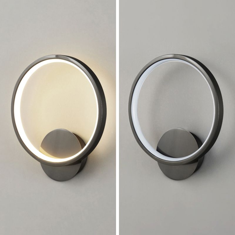 1-Light Sconce Light Modern Metal Sconce Light Fixture for Bedroom