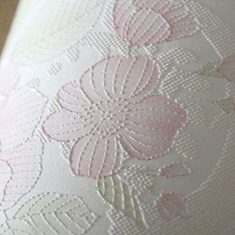 Natural Color Blossom Wall Decor Stain-Resistant Non-Pasted Wallpaper Roll, 33 ft. x 20.5 in