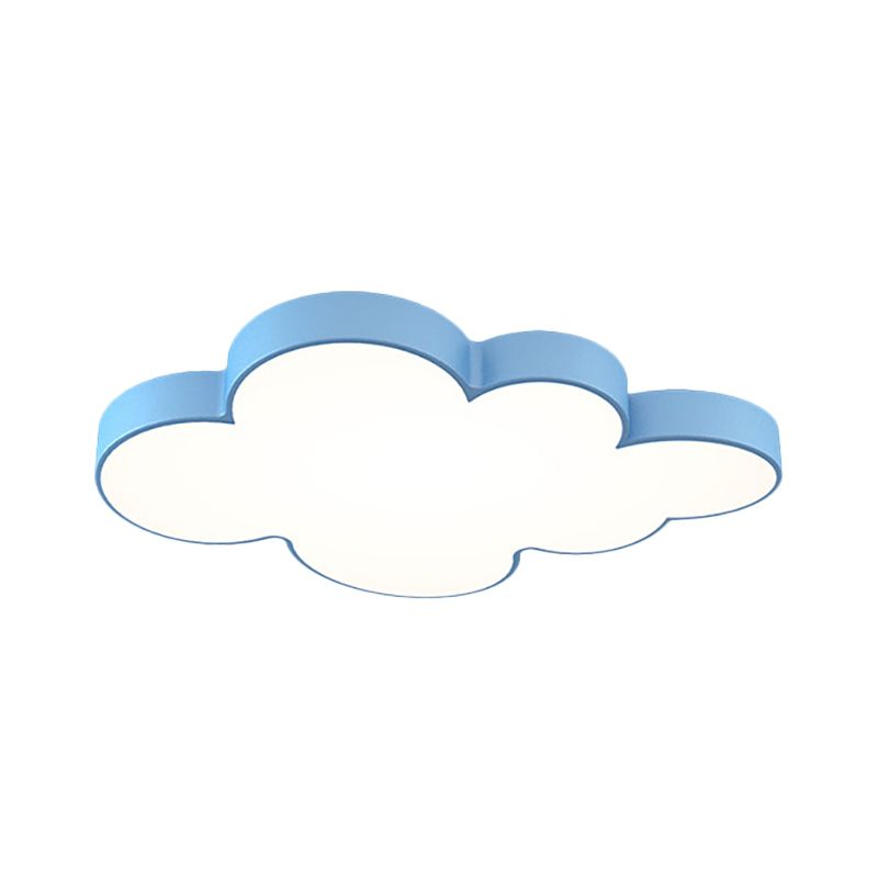 Acrylic Cloud Ceiling Flush Mount Modern Flush Mount Ceiling Light for Classroom Kid Bedroom