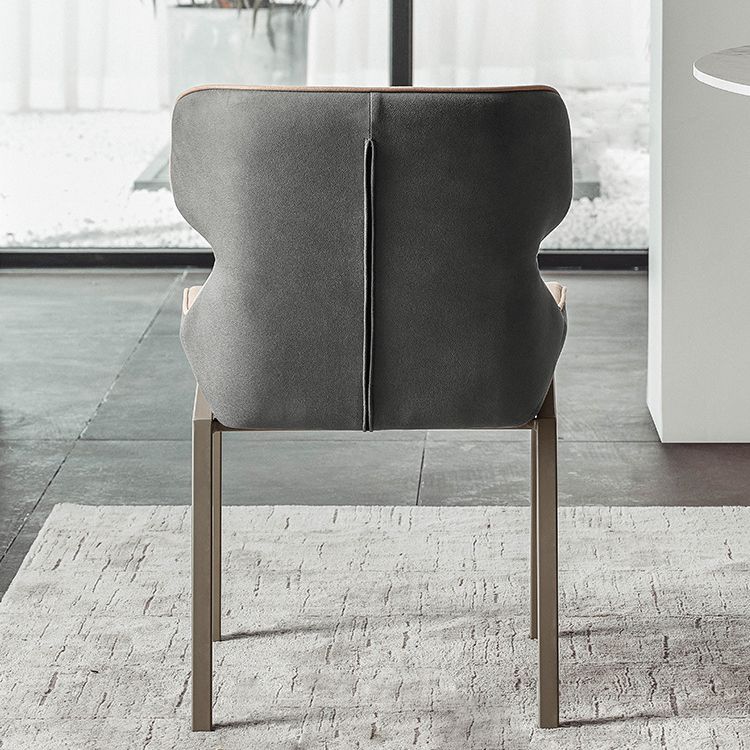 Modern Style Chairs Dining Chairs with Metal Legs for Kitchen