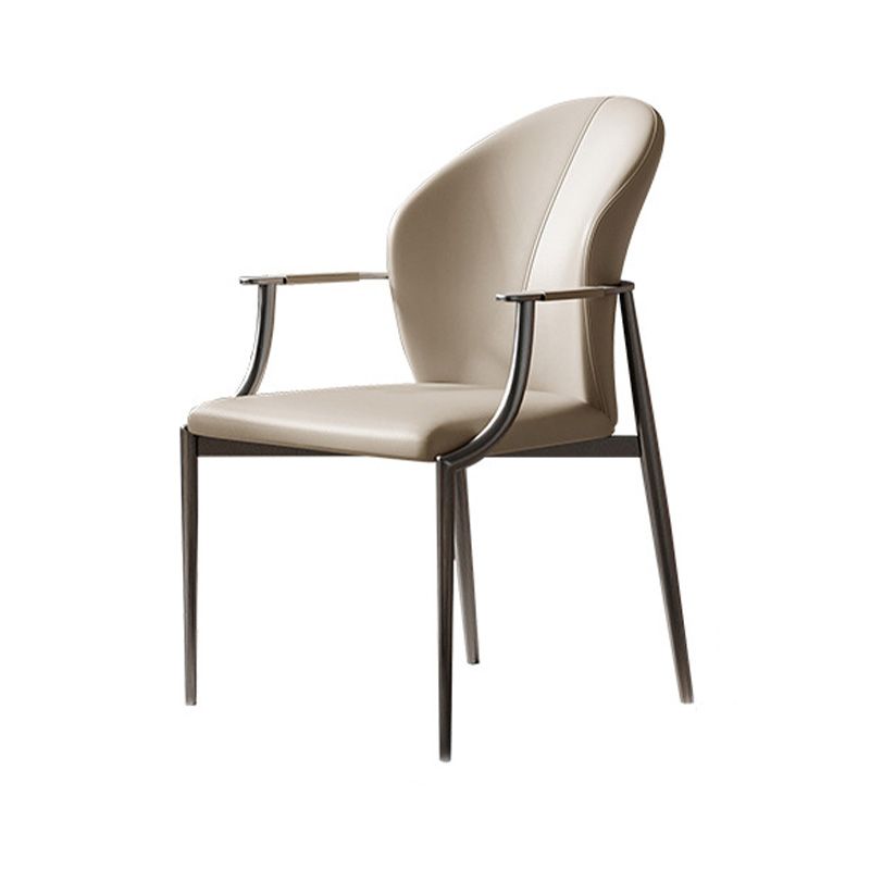 Wingback Arm Chair Industrial Dining Room Chair for Dining Room