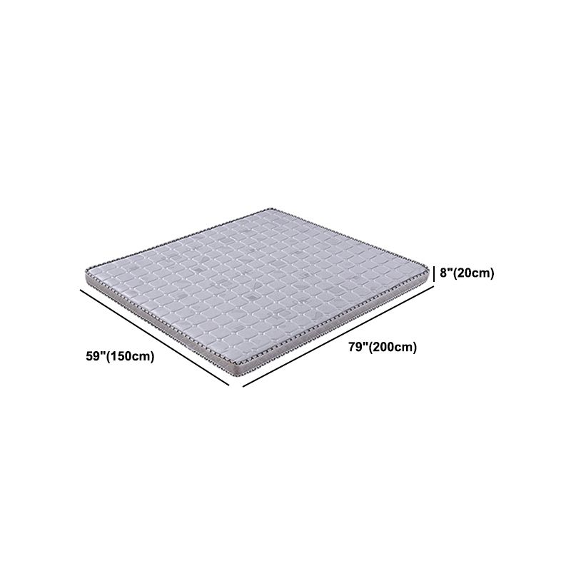 84.65 inch Wide Scandinavian Standard Bed Solid Wood Bed with Headboard