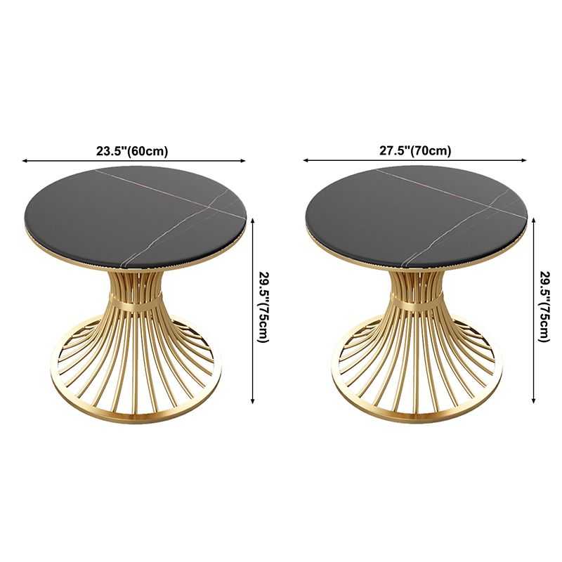 Table à manger de luxe de forme