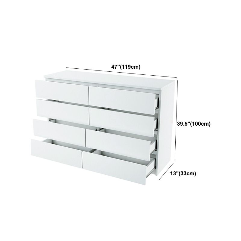 Contemporary Glam Storage Chest Wooden Storage Chest Dresser