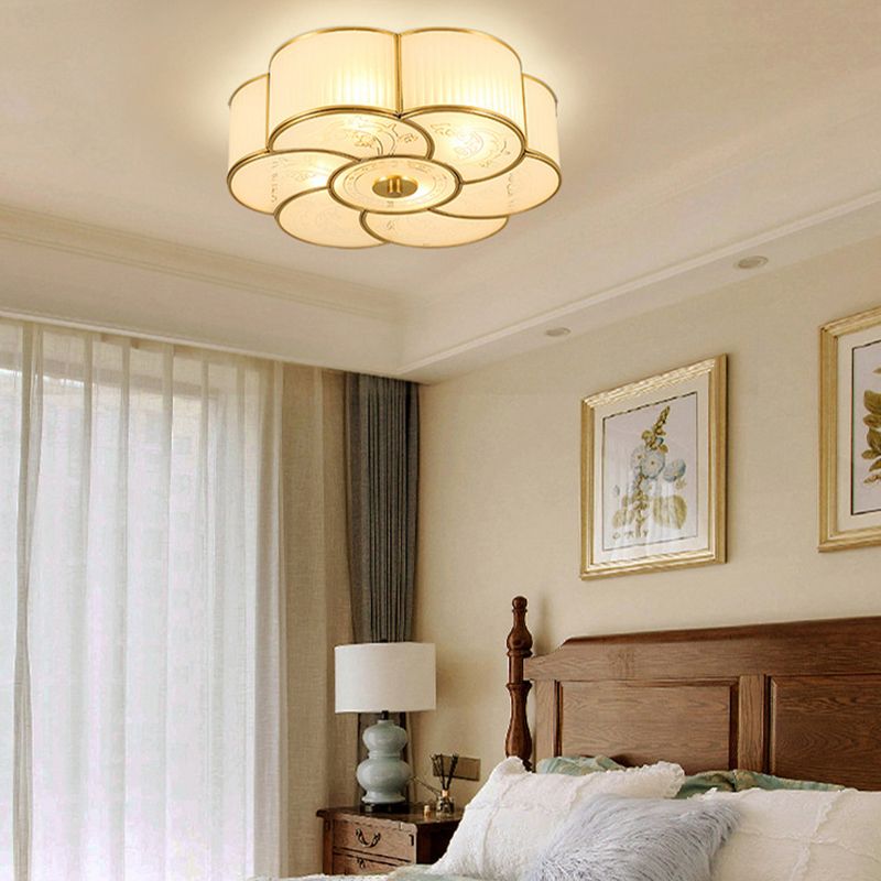 Clover Flush Mount Plafond Light Fixture Vintage Glas Plafond Light Fixtures voor Slaapkamer