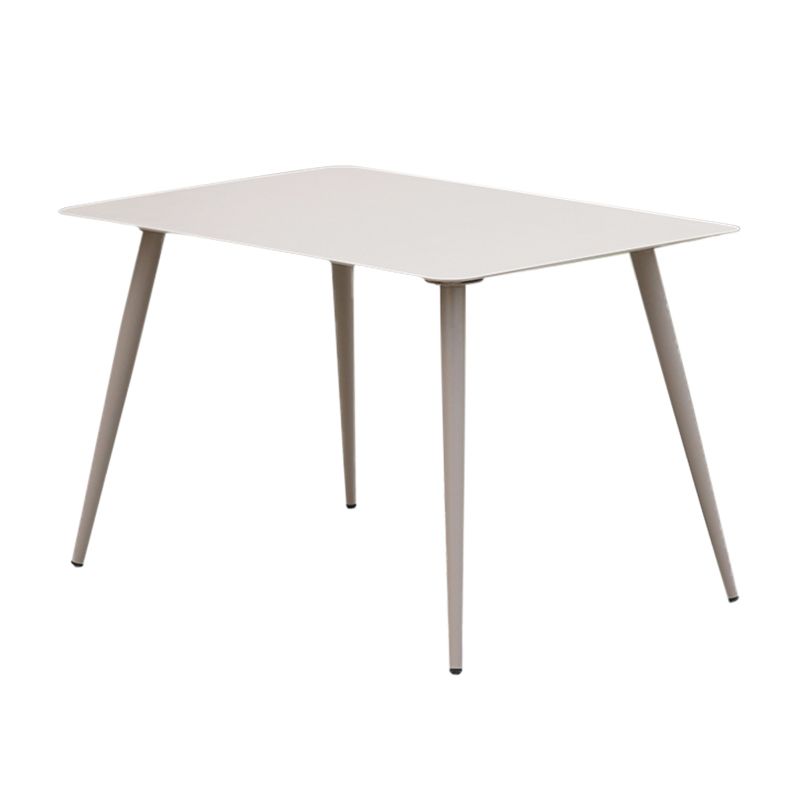 Boho Metal Dining Table Set 1/3/5/7 Pieces Patio Dining Table Set