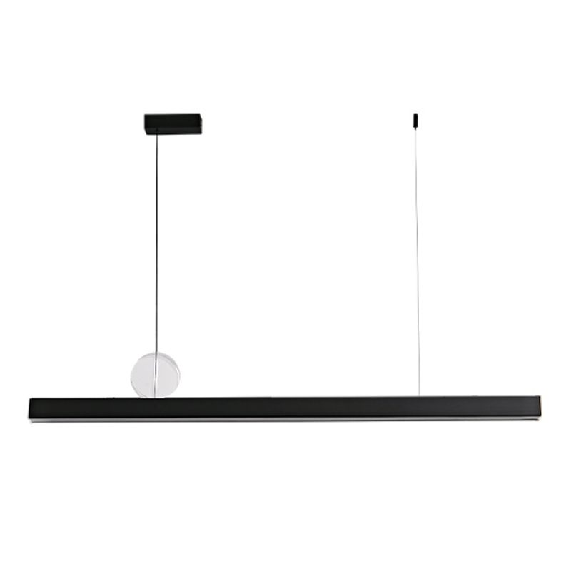 Zeitgenössische Küche Anhänger linear linearinselbeleuchtung Metall 1 Licht