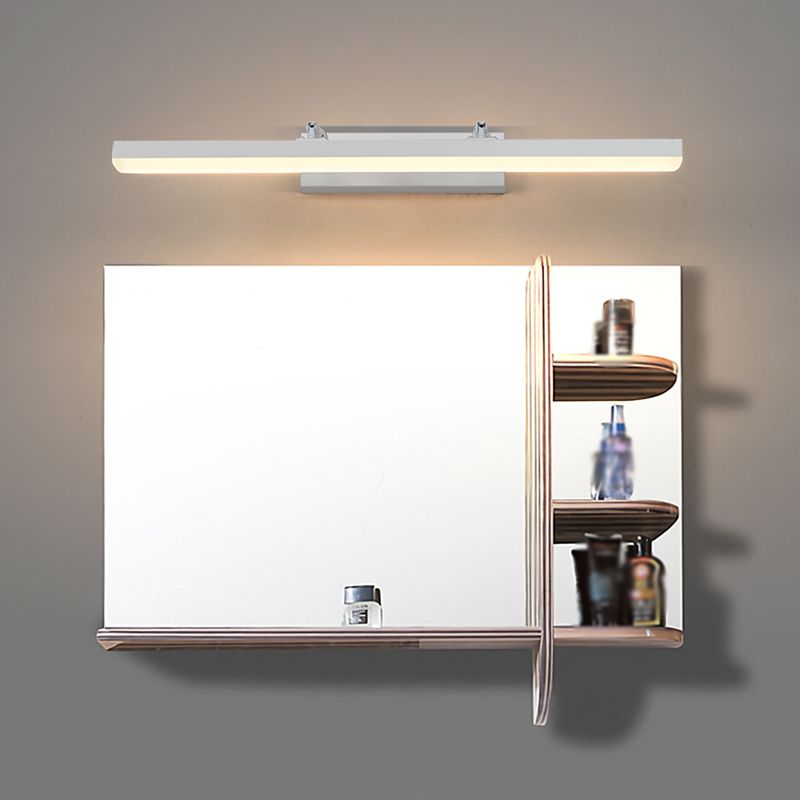 Modern Tube Vanity Lighting Fixtures Metal 1 Light Vanity Wall Sconce