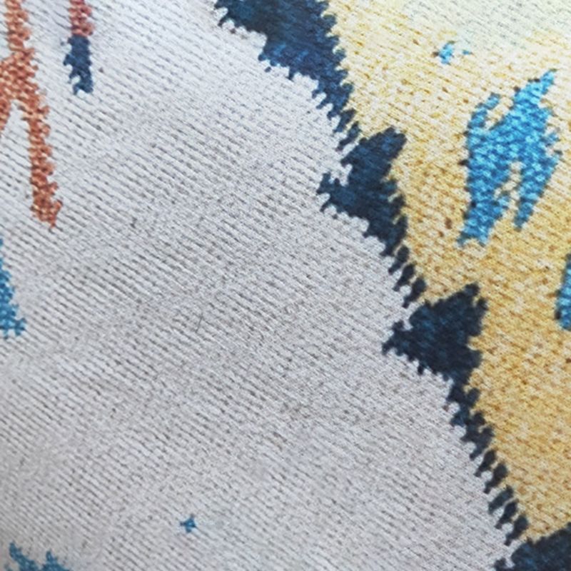 Grey Line Carpet Polyester Modern Carpet Washable Carpet for Living Room