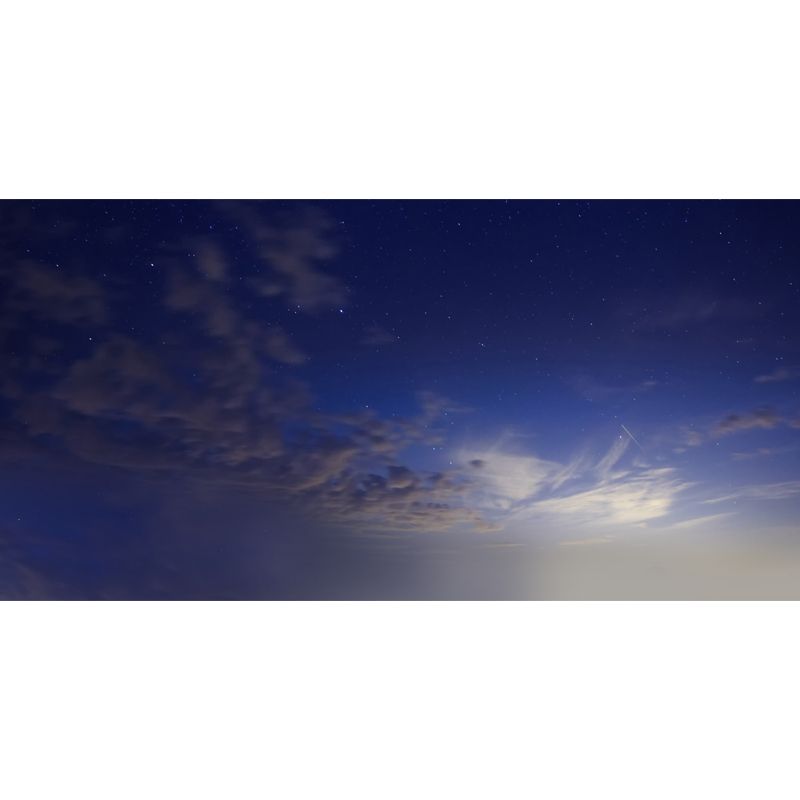 Cloud and Star Sky Mural Decal Modern Stain Proof Bedroom Wall Decor, Made to Measure