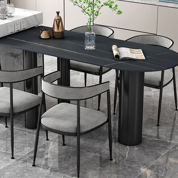 Gesinterde stenen eettafel moderne stijl eettafel voor keuken