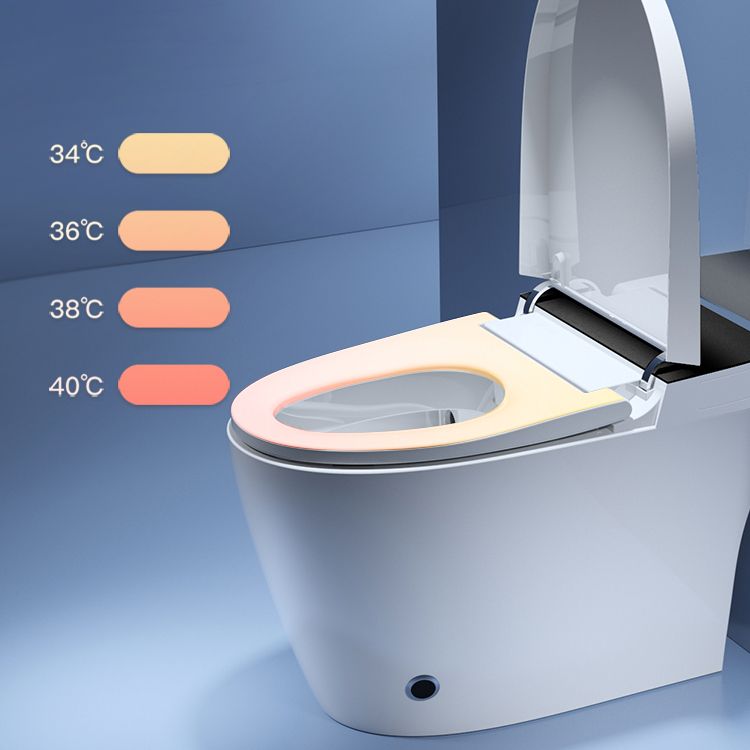 Modern Toilet Bowl One Piece Toilet Floor Mounted Siphon Jet Porcelain Toilet