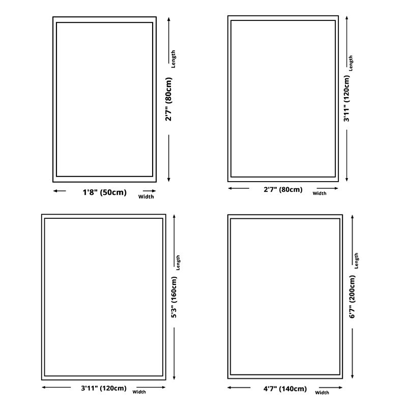 Luxe bloemenpatroon vloerkleed multi-kleuren moderne indoor tapijt polyester anti-slip achterste tapijt voor woningdecoratie