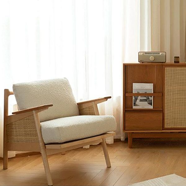 Modern Style Rattan Rocking Chair Indoor Sofa Rocking Chair for Break