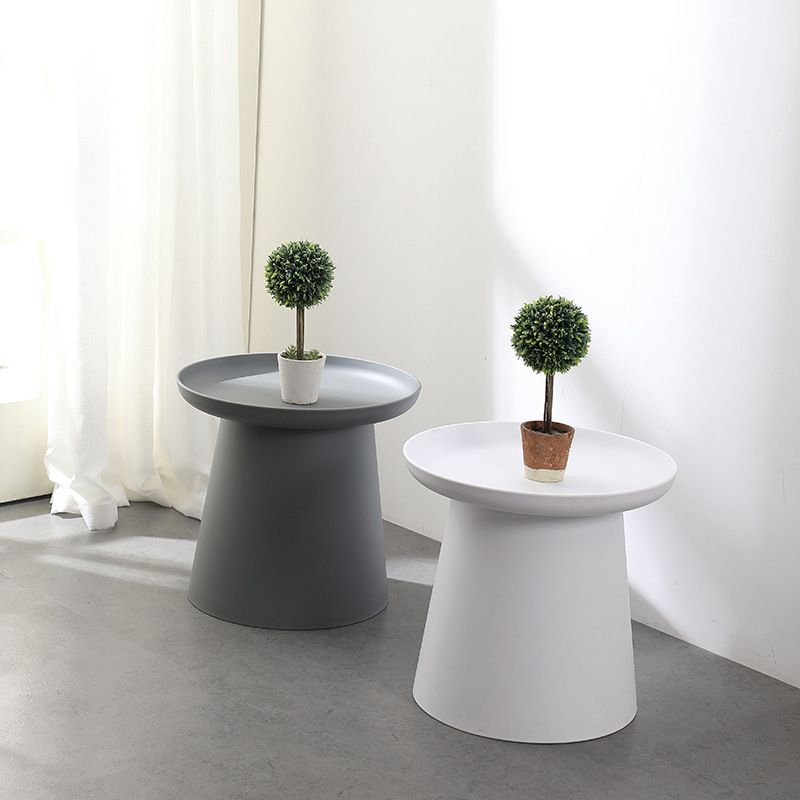 Pedestal Base Plastic Base Design Plastic Table Top Round Side Table