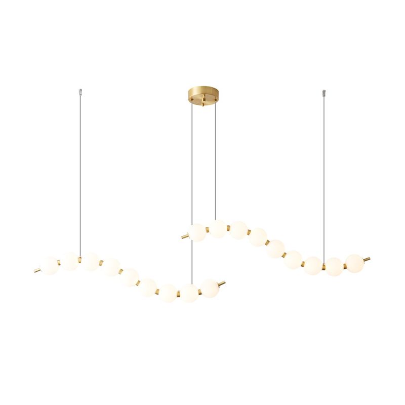 Contemporary Island Light Fixtures Molecule Hanging Lamp for Dining Room