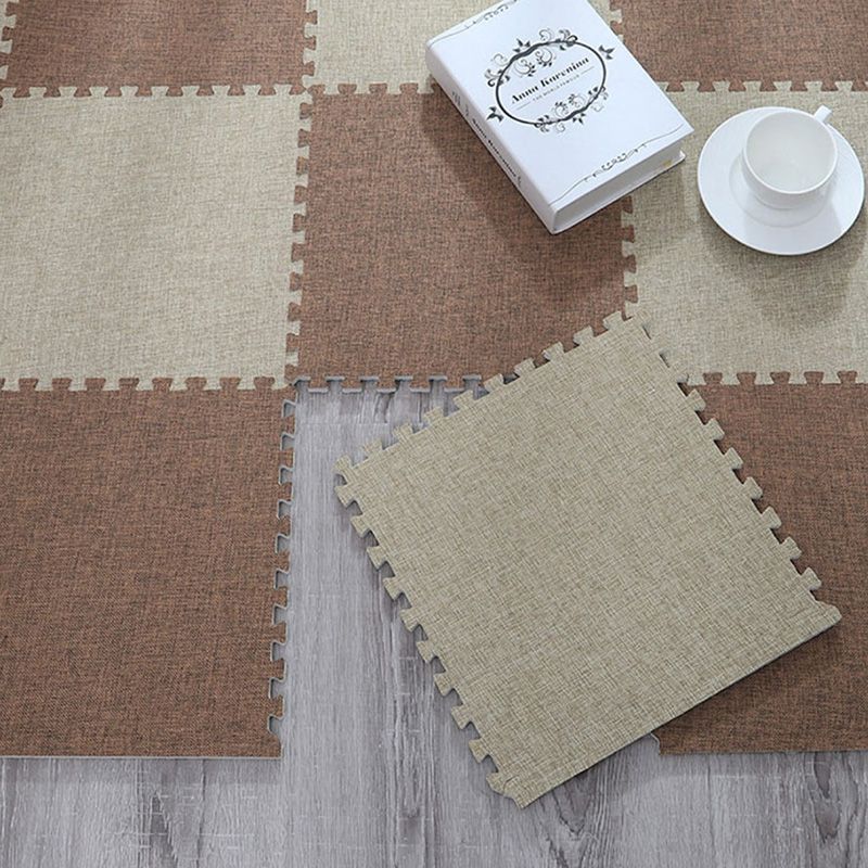 Modern Indoor Carpet Tiles Stain Resistant Interlocking Carpet Floor Tile