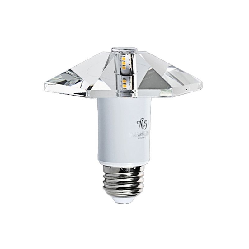 Zeshoekige inbouwlamp Moderne heldere kristallen LED dicht bij plafondlamp voor foyer