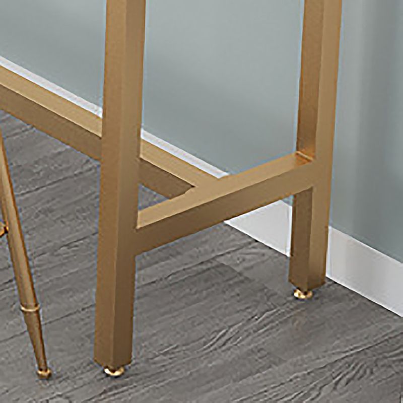 Contemporary Bar Table Rectangle Solid Wood Pub Table for Outdoor