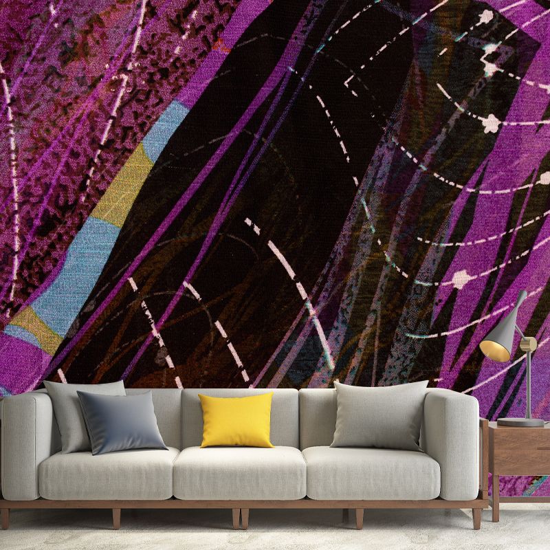 Minimalism Style Abstract Mural Wallpaper for Decoration, Personalized Size Available