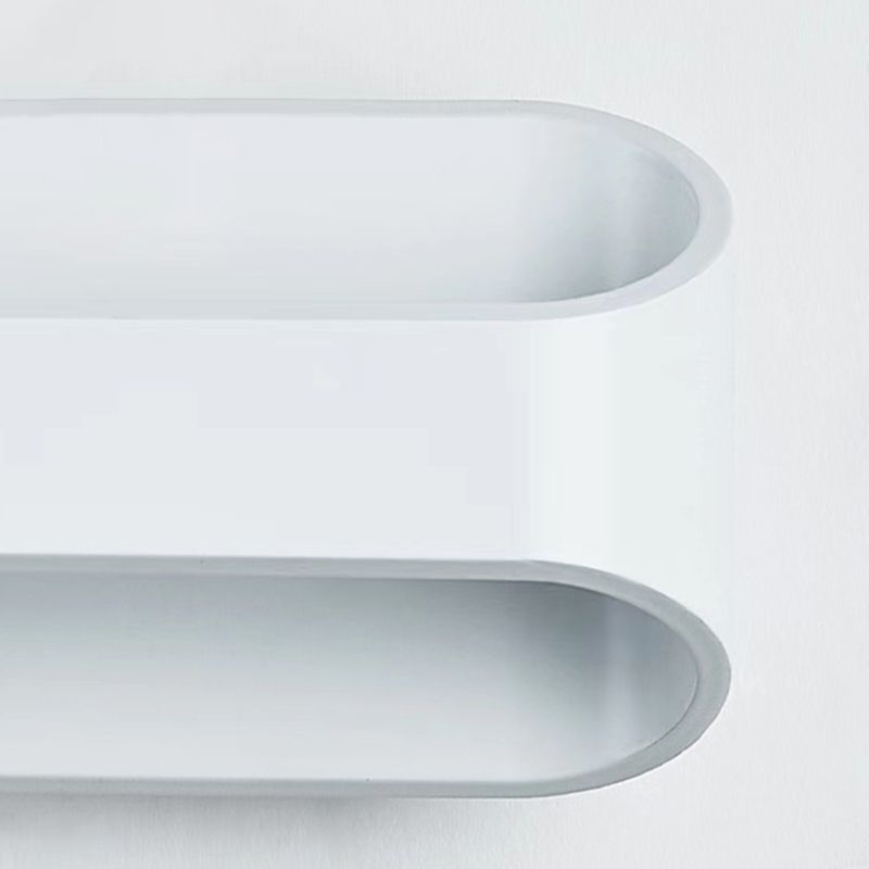 Modern Style Geometry Shade Wall Lamp Metal 2 Lights Sconces for Bedroom