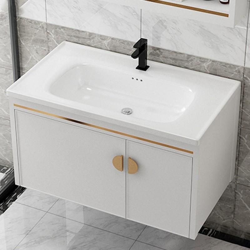 Gorgeous Sink Cabinet Free-standing Standard Space Saver Vanity with Mirror