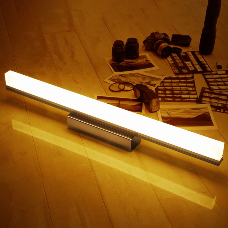 Metal linear Shade Wall Lights Modern 1 Head Wall Mount Fixture in Gold