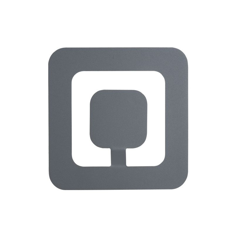 1 lampes murales géométriques légères appliques murales en métal moderne