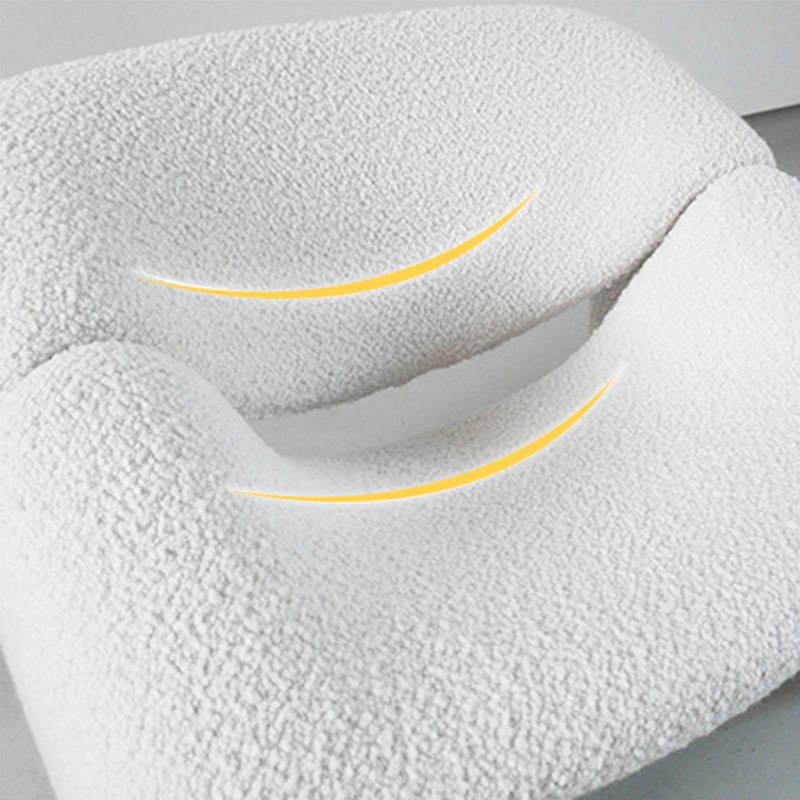 25.98" Wide Contemporary Style Single Sofa Chair Sloped Arms Chair