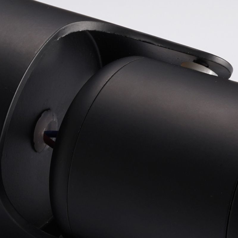 Lampe de plafond LED de simplicité moderne, cylindrique en aluminium pour vestiaire