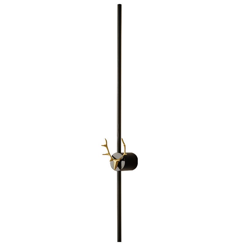 Minimalism Brass Wall Sconce Thin-Line Sconce Lighting for Living Room