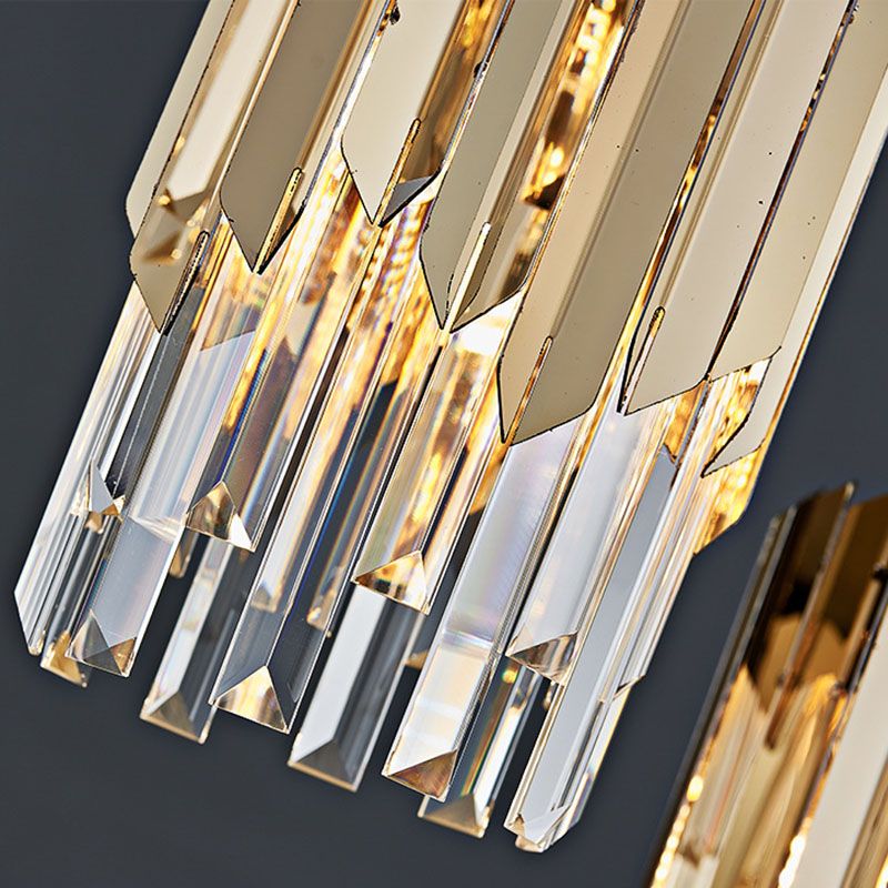 Cilinderlichtophanging hanger moderne eenvoudige kristallen hanglampen voor bed naast