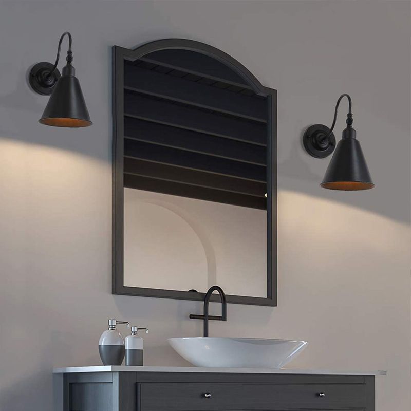 Industrie Wandleuchte neben Light Bar Shop Restaurant Beleuchtung