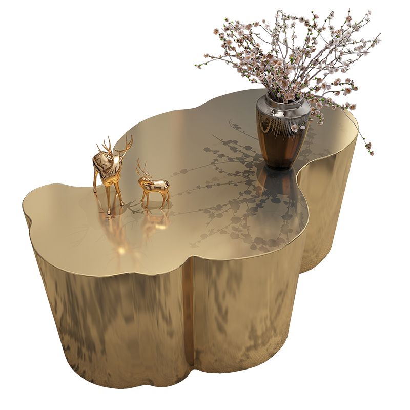 Special-shaped Table Modern Simple Modern Italian Minimalist Stainless Steel High-end