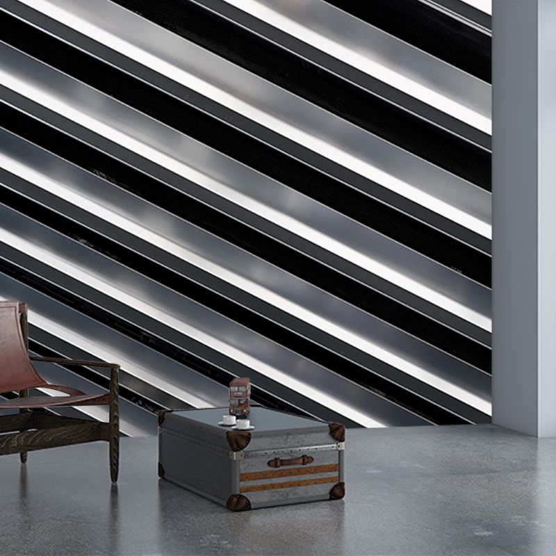 Room Wall Mural Industrial Metal Decorative Eco-friendly Wall Covering