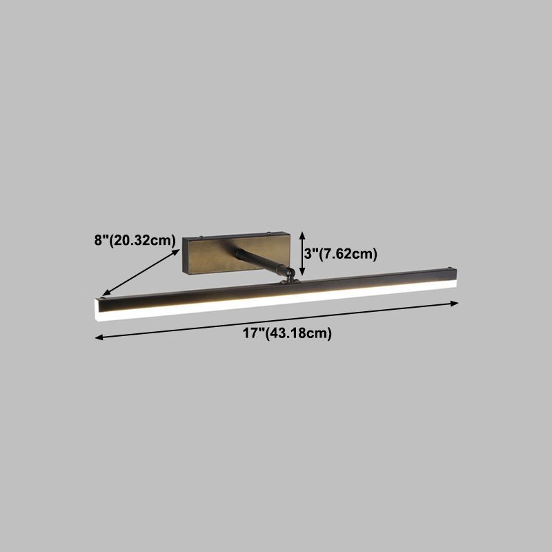 Metal Linear Wall Sconce Lighting Modern LED Wall Mounted Lighting