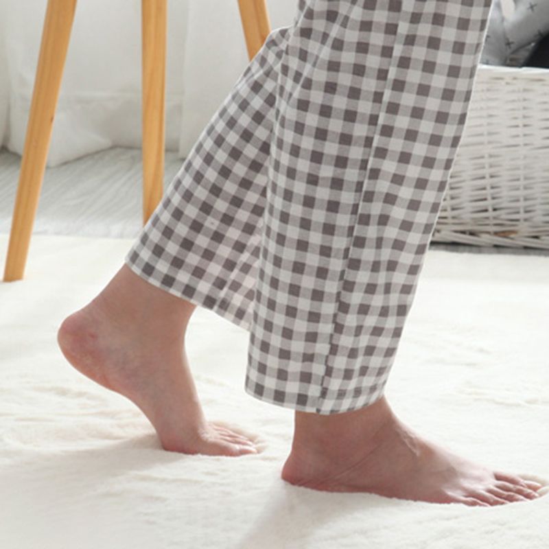 Casual Indoor Room Area Rug Gray Solid Color Rug Polyester Washable Carpet