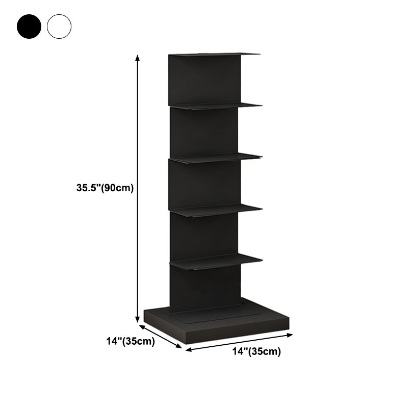 13.78"W Bookshelf Contemporary Style Invisible Bookcase for Home Office