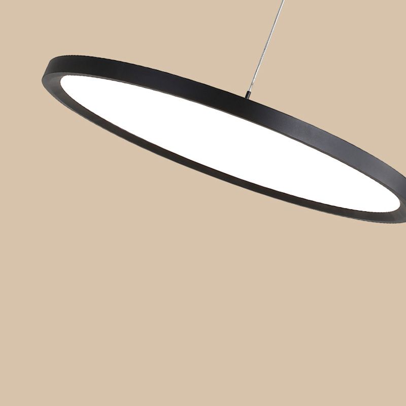Contemporary Simple Style One Light LED Pendant Lighting for Study Room