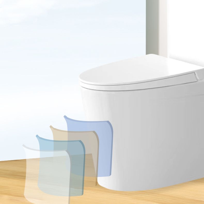 Modern Siphon Jet Toilet Bowl White Bidet Toilet with Seat for Bathroom