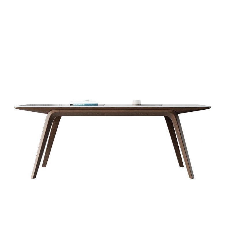 Medieval Modern Stone Dining Table Rectangle Table for Dining Room