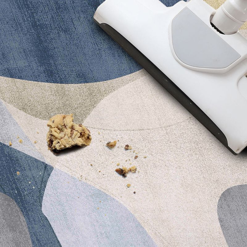 Nordic Pink Carpet Polyester Color Piece Area Carpet Washable Carpet for Living Room