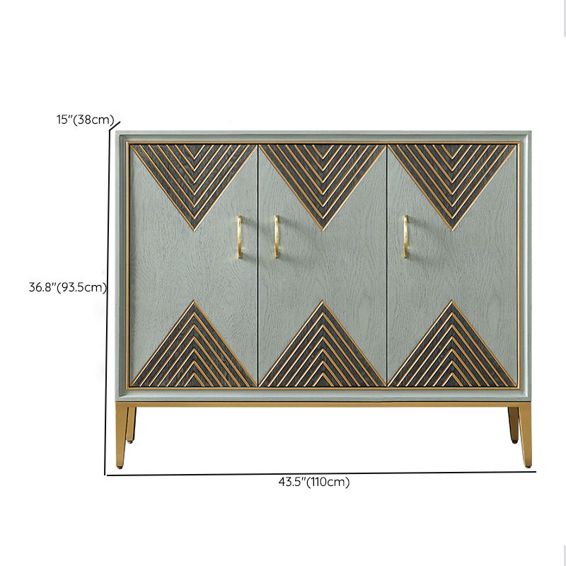 Wooden Storage Chest Dresser Contemporary Glam Dresser for Home
