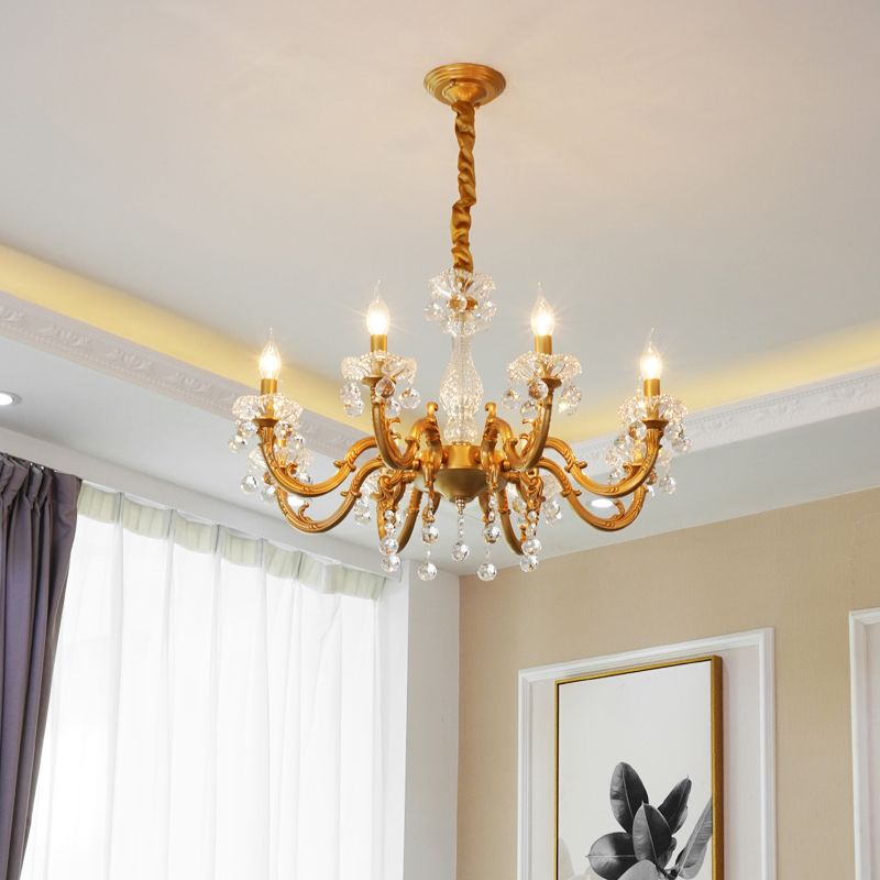Traditional Unique Chandelier Lights Crystal Chandelier Lighting Fixtures