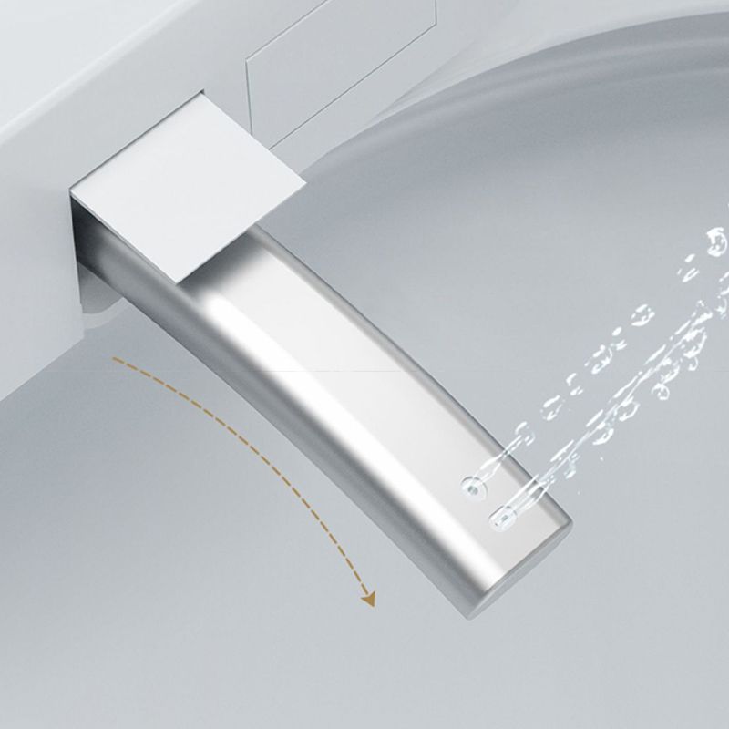 Modern One Piece Toilet Bowl Floor Mounted Urine Toilet with Concealed Tank for Bathroom