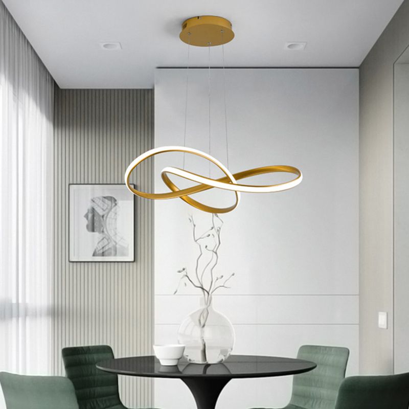 Cycle Shade lampadario Light Light Metal Modern 1 Funzione illuminazione lampadario leggero