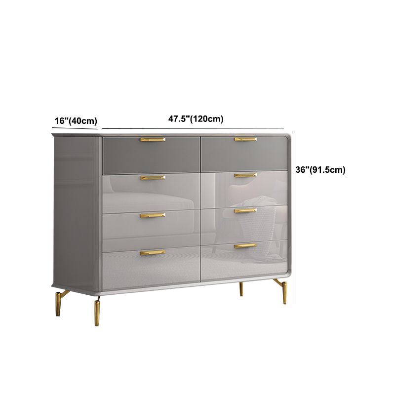 15.6-inch Width Storage Chest Classic Glam Storage Chest Dresser