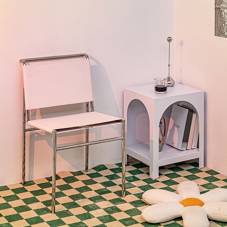 Modern Metal Bookcase Open Storage Shelves Included Etagere Bookshelf